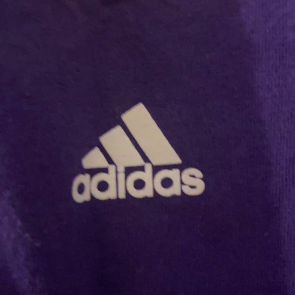 Adidas Los Angeles Lakers Licensed NBA Vintage Men’s Purple Gold XL T-Shirt - Picture 4 of 6